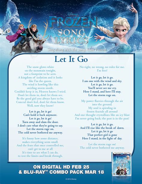 disney song lyrics